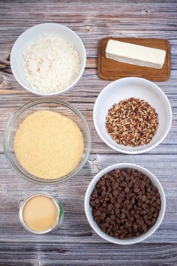 Ingredients for Magic Cooking bars