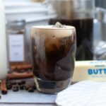 Iced Bulletproof Coffee in a glass