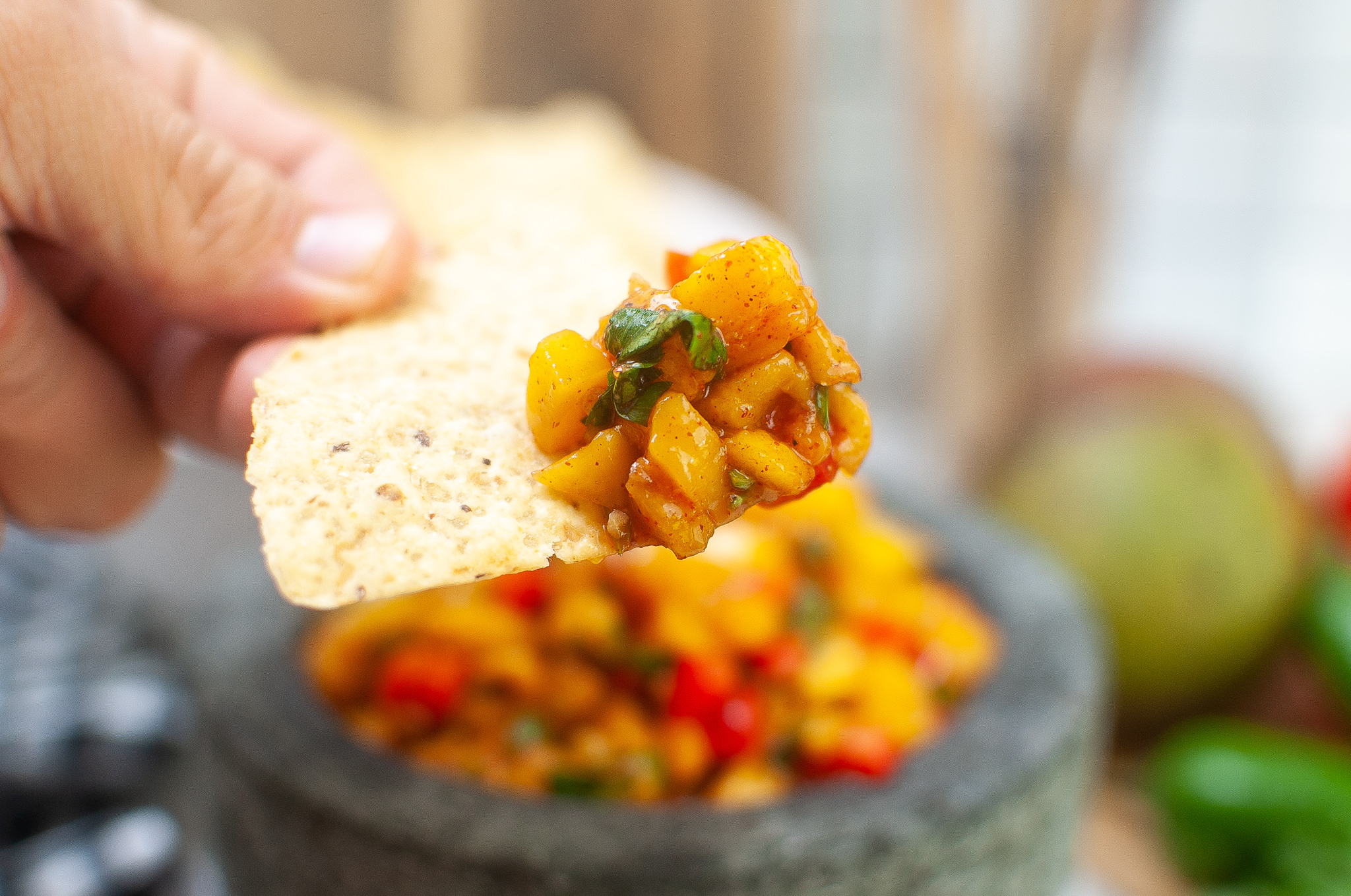 Sweet and Spicy Mango Salsa