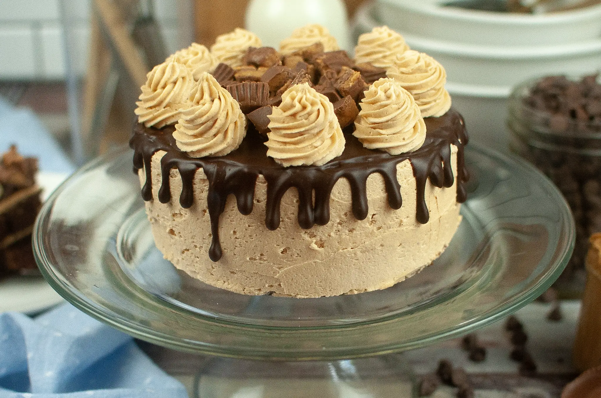 Peanut Butter Cup Chocolate Cake
